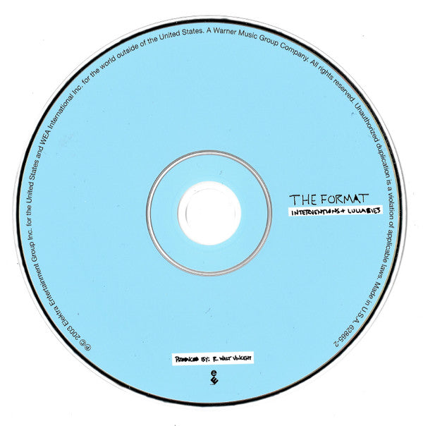 The Format (2) : Interventions + Lullabies (CD, Album)