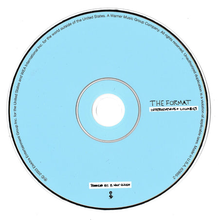 The Format (2) : Interventions + Lullabies (CD, Album)