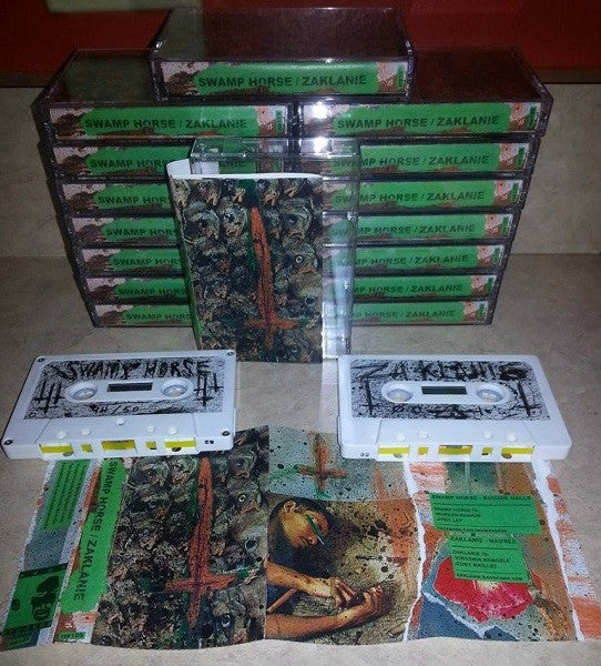 Swamp Horse / Zaklanie : Suicide Halls / Nausee (Cass, Ltd, Num)