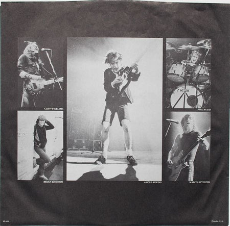 AC/DC : Back In Black (LP, Album, Spe)