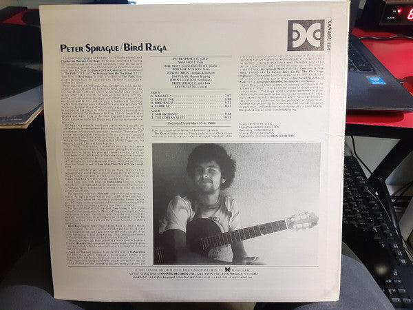 Peter Sprague : Bird Raga (LP, Album)
