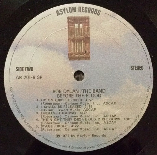 Bob Dylan / The Band : Before The Flood (2xLP, Album, Spe)