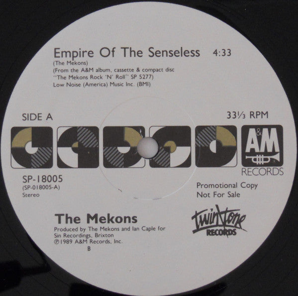 The Mekons : Empire Of The Senseless (12", Promo)
