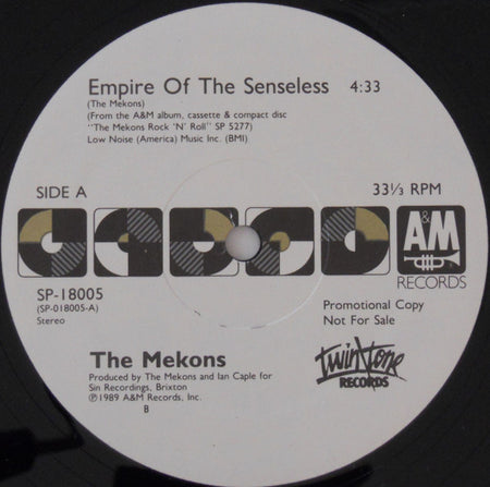 The Mekons : Empire Of The Senseless (12", Promo)