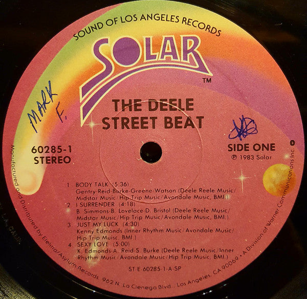 The Deele : Street Beat (LP, Album, SP )