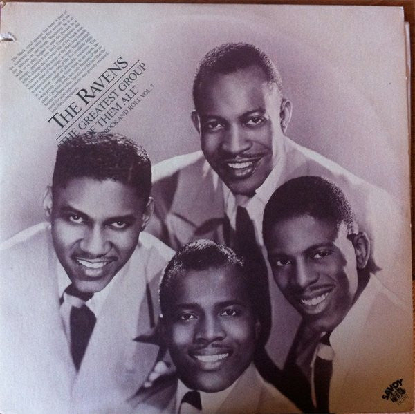 The Ravens (2) : The Greatest Group Of Them All (2xLP, Comp, RP)