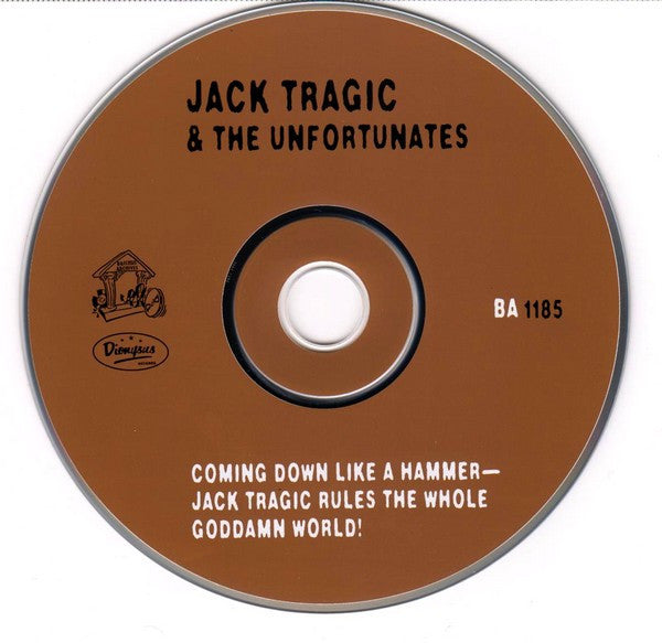 Jack Tragic and the Unfortunates : Coming Down Like A Hammer (CD, Comp)