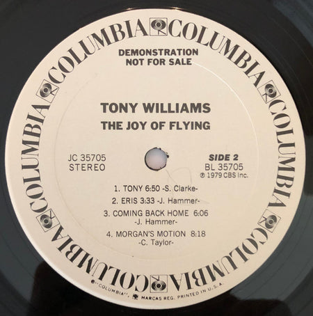 Anthony Williams : The Joy Of Flying (LP, Album, Promo)
