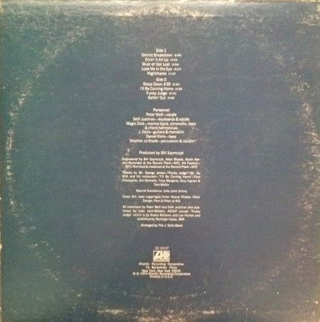 J. Geils Band* : Nightmares ...And Other Tales From The Vinyl Jungle (LP, Album, Vin)