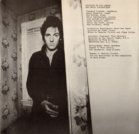Bruce Springsteen : Darkness On The Edge Of Town (LP, Album, Kee)