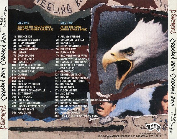 Pavement : Crooked Rain Crooked Rain - L.A.'s Desert Origins (2xCD, Album, RE)
