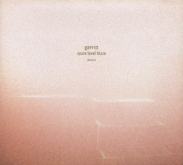 Gerritt* : Space Level Blaze (CD)