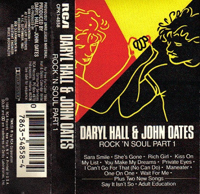 Daryl Hall & John Oates : Rock 'N Soul Part I (Cass, Comp)