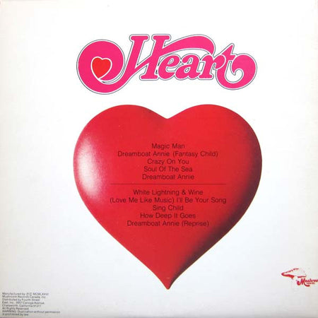 Heart : Dreamboat Annie (LP, Album, RE, Gat)