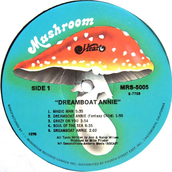 Heart : Dreamboat Annie (LP, Album, RE, Gat)