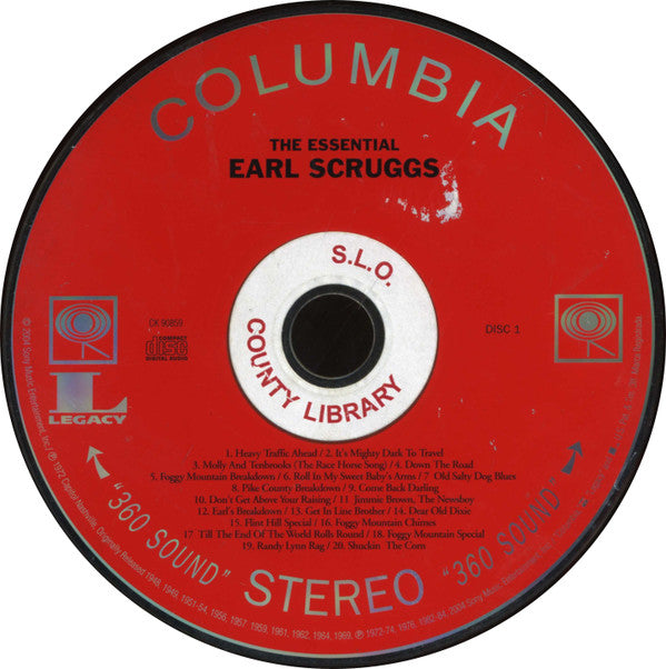 Earl Scruggs : The Essential Earl Scruggs (2xCD, Comp, RM)
