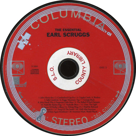 Earl Scruggs : The Essential Earl Scruggs (2xCD, Comp, RM)
