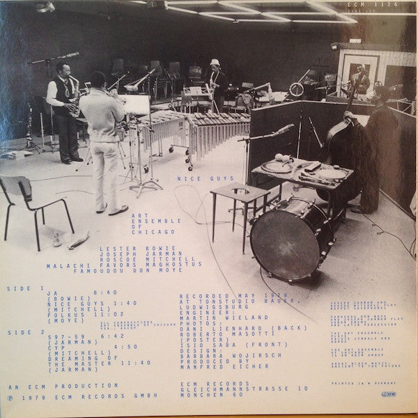 The Art Ensemble Of Chicago : Nice Guys (LP, Album)