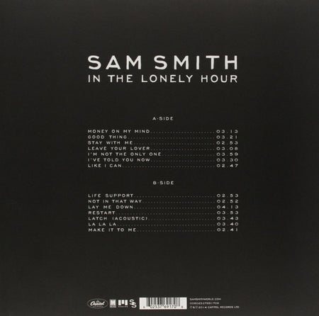 Sam Smith (12) : In The Lonely Hour (LP, Album)