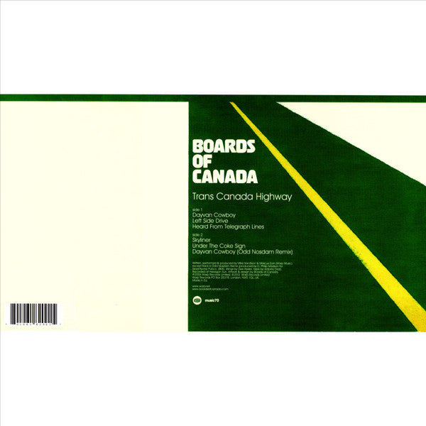 Boards Of Canada : Trans Canada Highway (12", EP, RE, RP, 140)