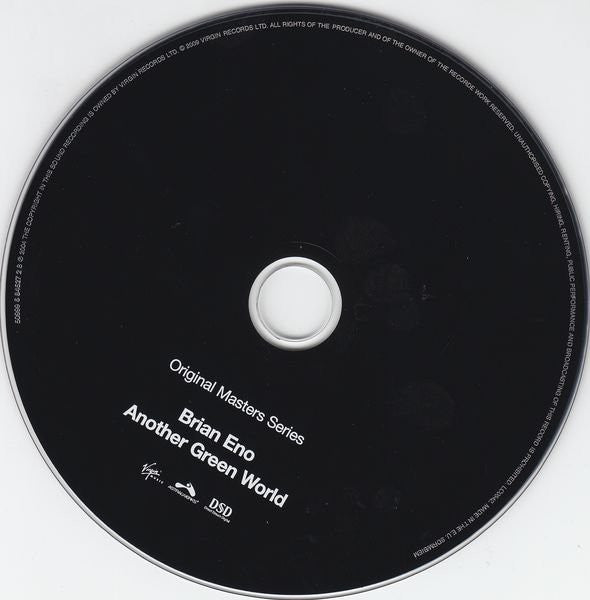 Brian Eno : Another Green World (CD, Album, RE, RM, RP)