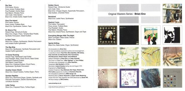 Brian Eno : Another Green World (CD, Album, RE, RM, RP)