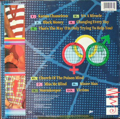 Culture Club : Colour By Numbers (LP, Album, Car)