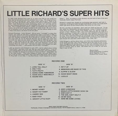 Little Richard : Little Richard's Super Hits (2xLP, Comp)