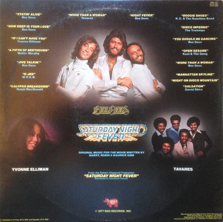 Various : Saturday Night Fever (The Original Movie Sound Track) (2xLP, Album, Comp, Gat)