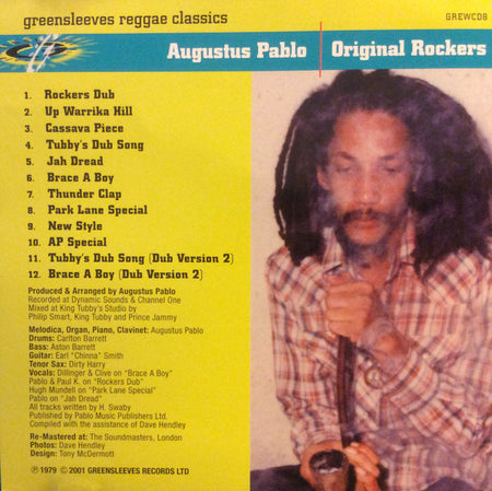 Augustus Pablo : Original Rockers (CD, Album, RE, RM)