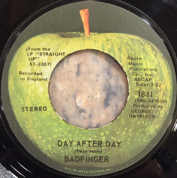 Badfinger : Day After Day (7", Single, Jac)
