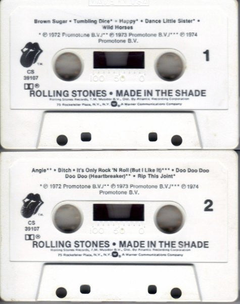 Rolling Stones* : Made In The Shade (Cass, Comp, RE)