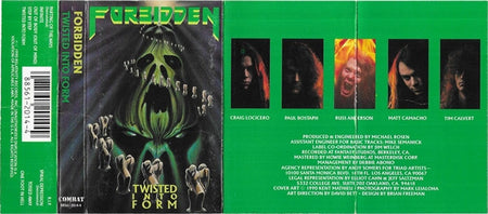 Forbidden (3) : Twisted Into Form (Cass, Album)