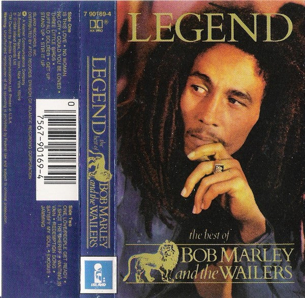 Bob Marley & The Wailers : Legend - The Best Of Bob Marley And The Wailers (Cass, Comp, AR,)