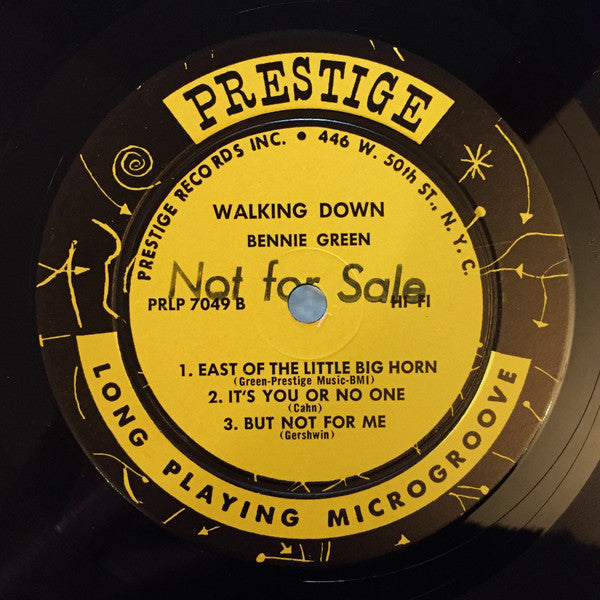 Bennie Green : Walking Down (LP, Album, Mono, Dee)