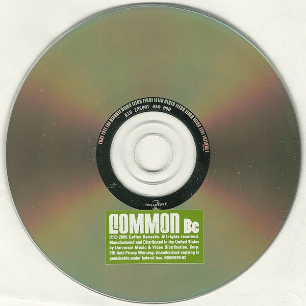 Common : Be (CD, Album + DVD-V + Ltd)
