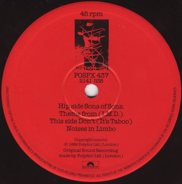 Clock DVA : Passions Still Aflame (12")