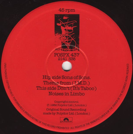 Clock DVA : Passions Still Aflame (12")