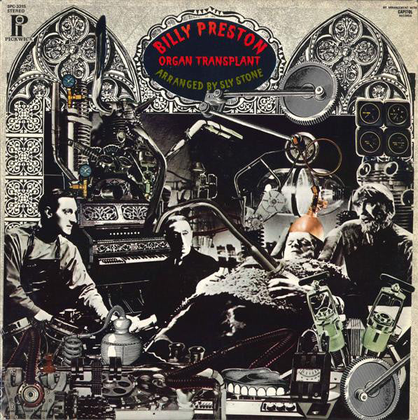 Billy Preston : Organ Transplant (LP, Album, RE)