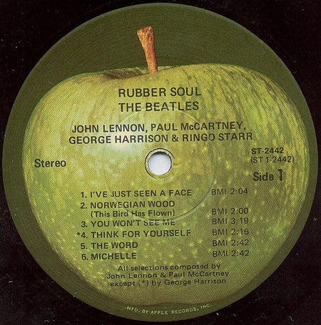 The Beatles : Rubber Soul (LP, Album, RE, Win)