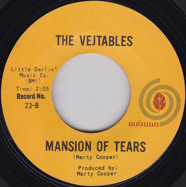 The Vejtables : The Last Thing On My Mind (7", Single, Styrene)