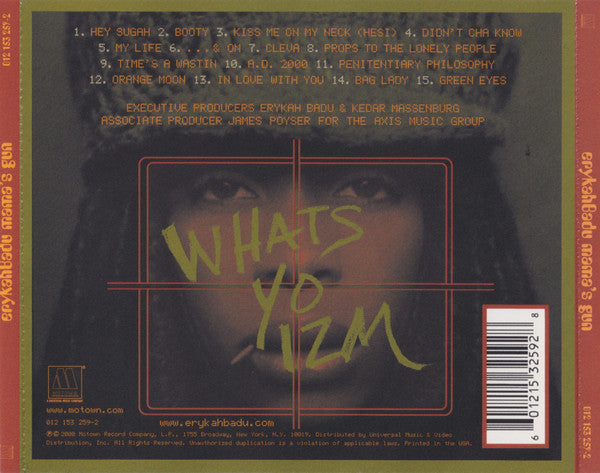 eryKahBadu* : Mama's Gun (CD, Album, UML)