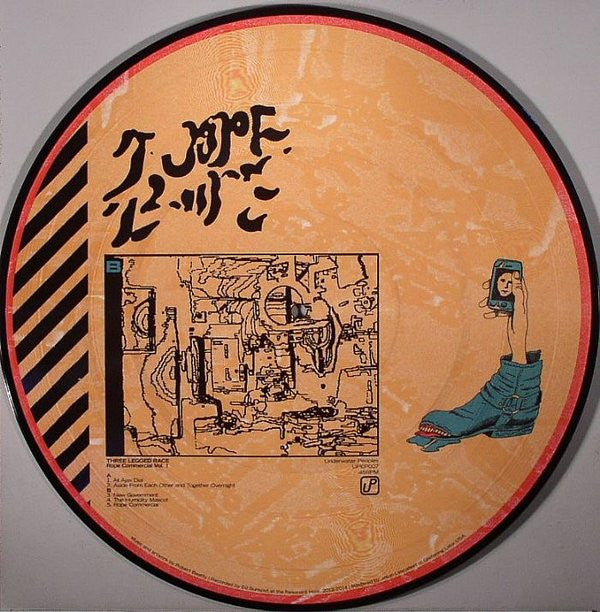 The Three Legged Race : Rope Commercial Vol.1 (12", EP, Pic)