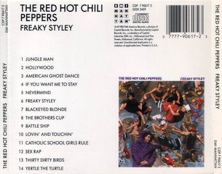 The Red Hot Chili Peppers* : Freaky Styley (CD, Album, RE)