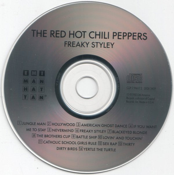 The Red Hot Chili Peppers* : Freaky Styley (CD, Album, RE)