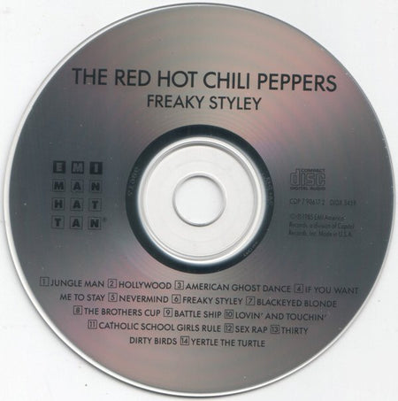 The Red Hot Chili Peppers* : Freaky Styley (CD, Album, RE)