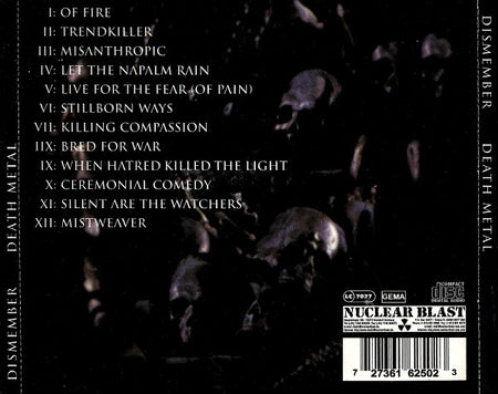 Dismember : Death Metal (CD, Album)