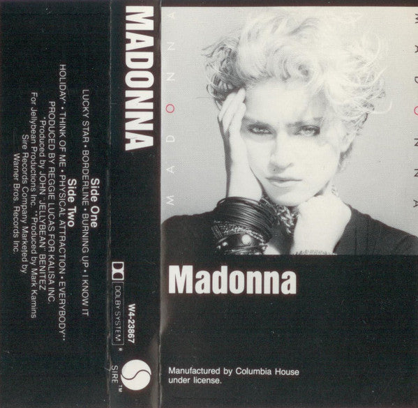 Madonna : Madonna (Cass, Album, Club)