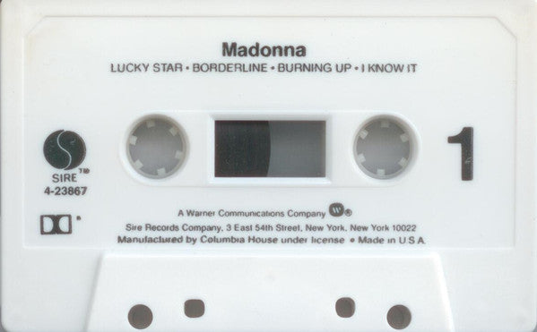 Madonna : Madonna (Cass, Album, Club)