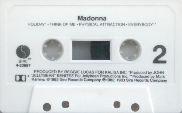 Madonna : Madonna (Cass, Album, Club)